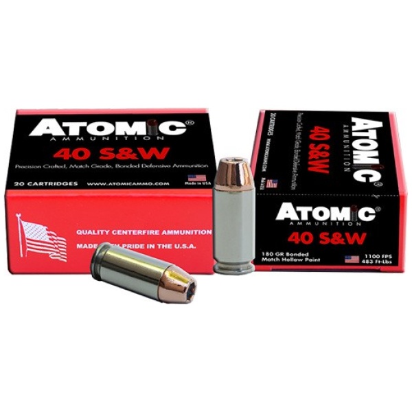 ATOMIC 40 SW 180GR BONDED JHP