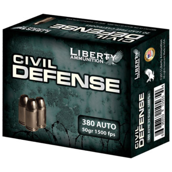 LIBERTY CIVIL DEFENSE 380ACP