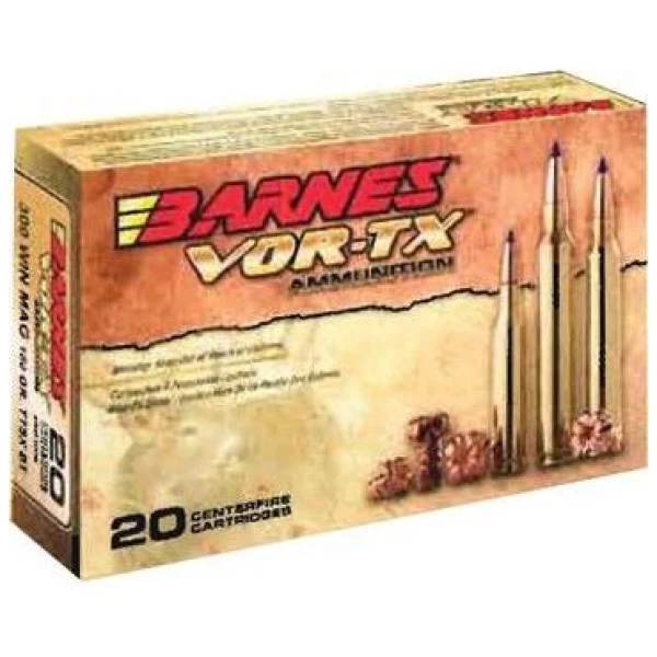 Barnes VOR-TX Rifle Ammunition .300 Win Mag 150 gr TTSXBT 3285 fps 20/ct