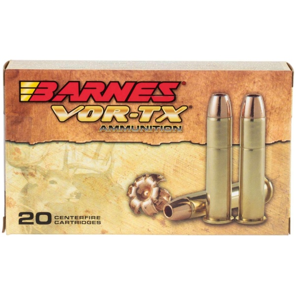 Barnes Metric VOR-TX Rifle Ammunition 45/70 GOV 300 gr TSXFB1905 fps 20/ct