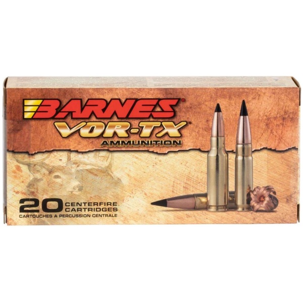 Barnes VOR-TX Rifle Ammunition 6.5 Grendel 115gr TAC-X BT 2590fps 20/ct