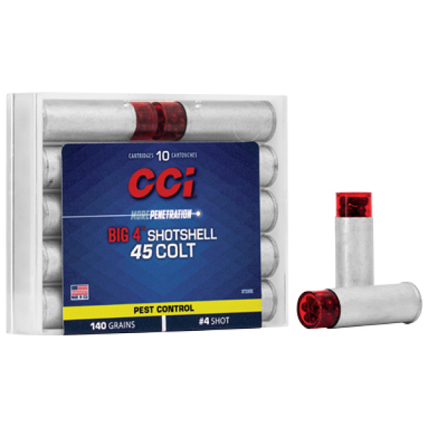 CCI 45LC #4 SHOTSHELL10/200