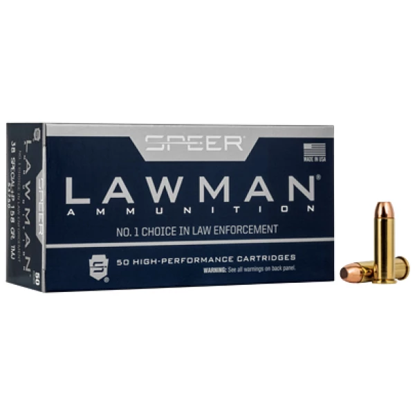 SPR LAWMAN 38SPL+P 158GR TMJ 50/1000
