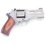RHINO .357MAG REVOLVER 40 SAR CHROME 4IN BBL W/3 MOON CLIPS 6RND
