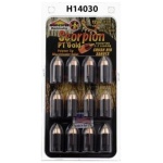 Harvester Muzzleloading Scorpion PT Gold Premium Polymer Tip Muzzleloader Bullets 50 Cal. Sabot 300 gr .451" Polymer Tip Bullet 12/pk