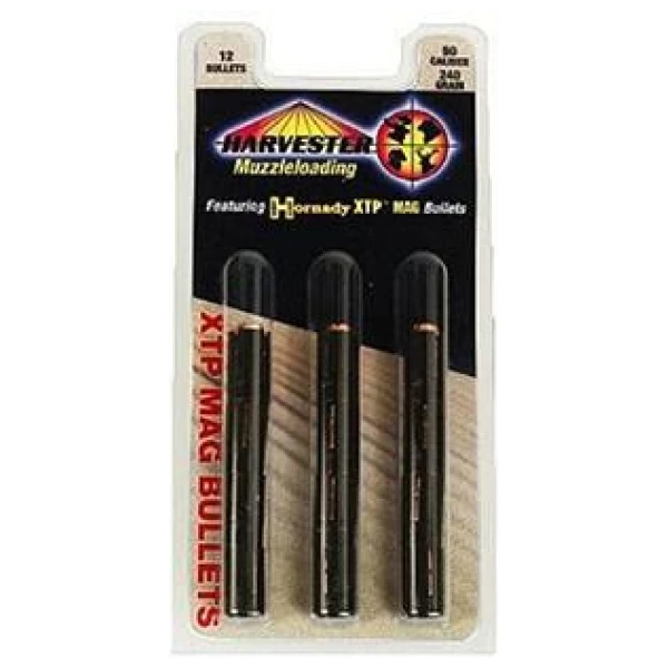 harvester muzzleloading hornady xtp mag bullets  50 cal. sabot 240 gr. .452 hornady xtp mag bullet 12/pk