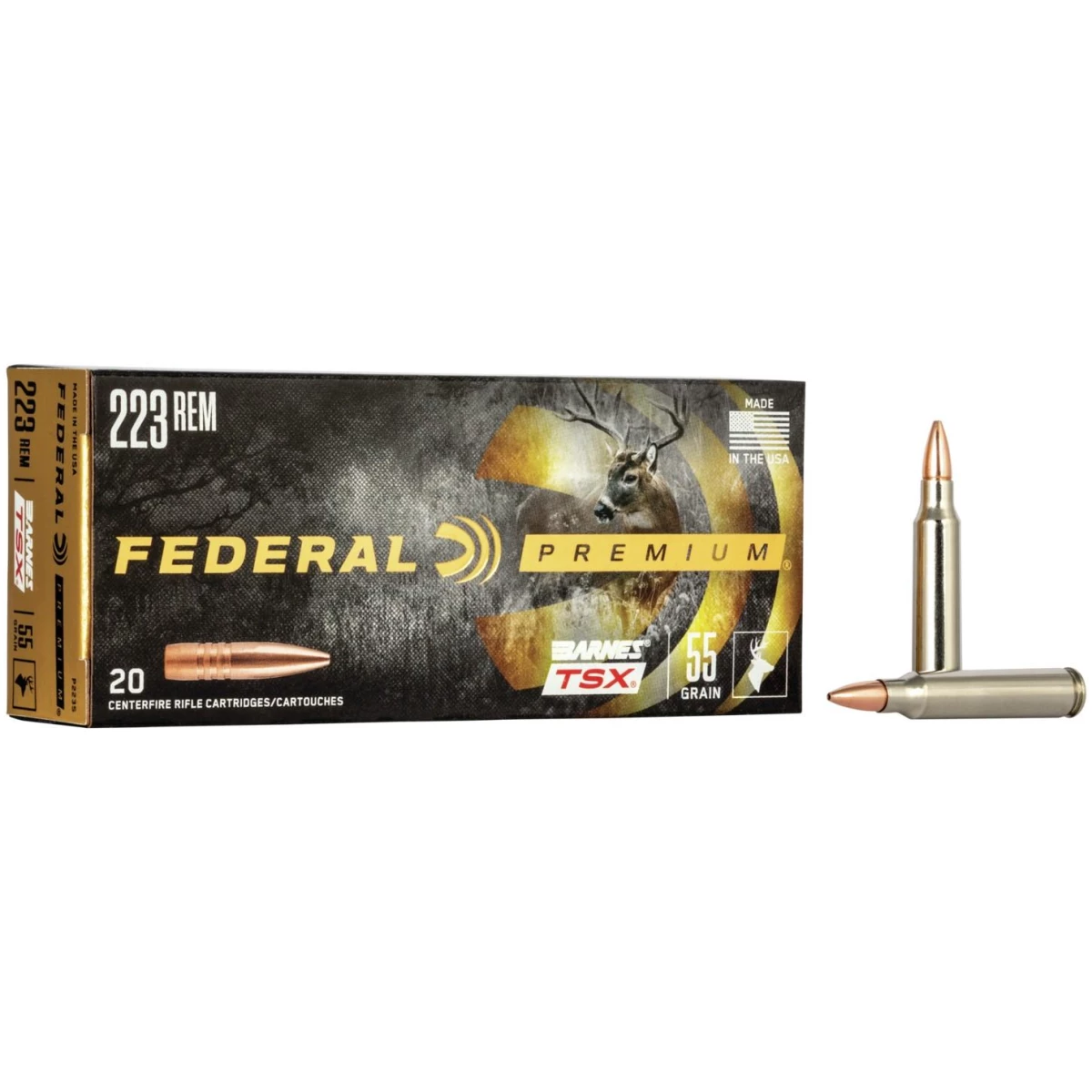 Fap223s_1. Jpg - federal. 223 rem 55gr barnes tsx ammo 20rd - fap223s 1