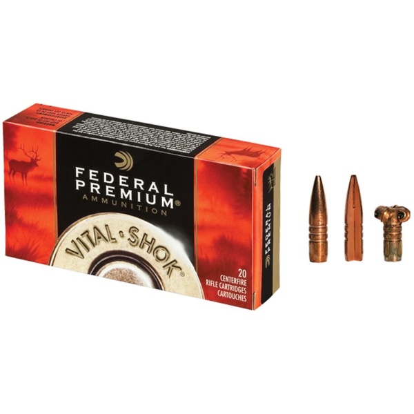 Federal Premium Triple-Shock X Rifle Ammunition .270 Win 130 gr HP 3060 fps - 20/box