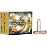 Federal Premium Vital-Shok Handgun Ammunition .357 Mag 140 gr BXP 1400 fps 20/box