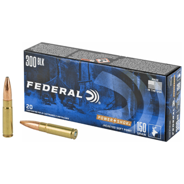 FED 300BLK 150GR POWER-SHK SP 20/200