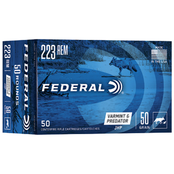 FED AM EAGLE V&P 223REM 50GR 50/250