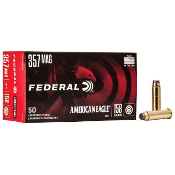 FED AM EAGLE 357MG 158GR JSP 50/1000