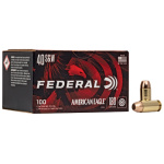 FED AM EAGLE 40S&W 180GR FMJ 100/500