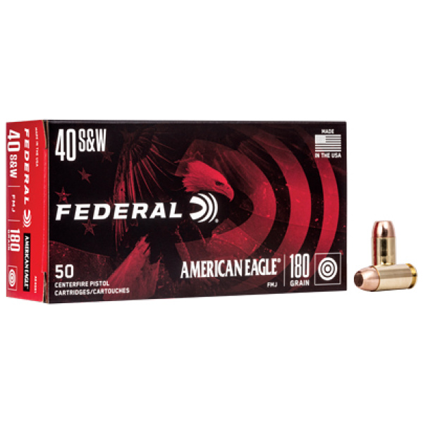FED AM EAGLE 40SW 180GR FMJ 50/1000
