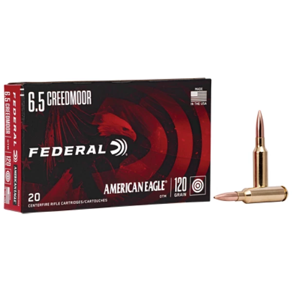 fed am eagle 6.5crd 120gr otm 20/200
