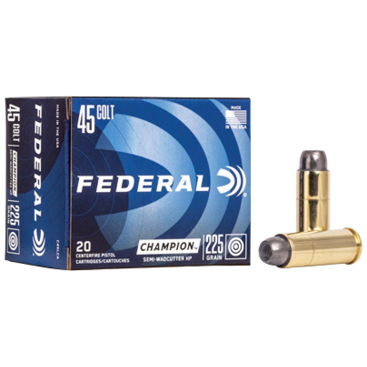 Fed champ 45lc 225gr swchp 20/500 - image 1