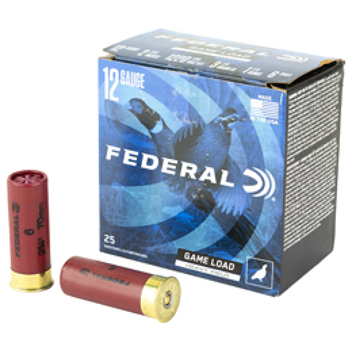 Feh1256_1. Jpg - fed game load 12ga 2. 75" #6 25/250 - feh1256 1