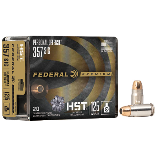 FED PRM HST 357SIG 125GR JHP 20/200