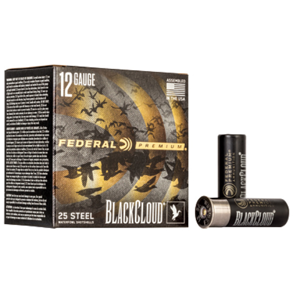 FED BLK CLOUD 12GA 3" #2 25/250