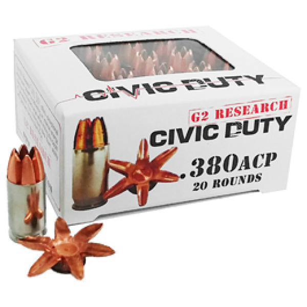 G2R CIVIC DUTY 380ACP 64GR 20/500