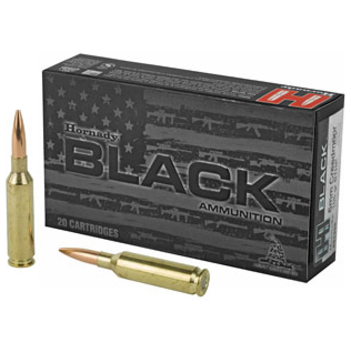 Hrndy blk 6mm crd 105gr bthp 20/200 - image 1