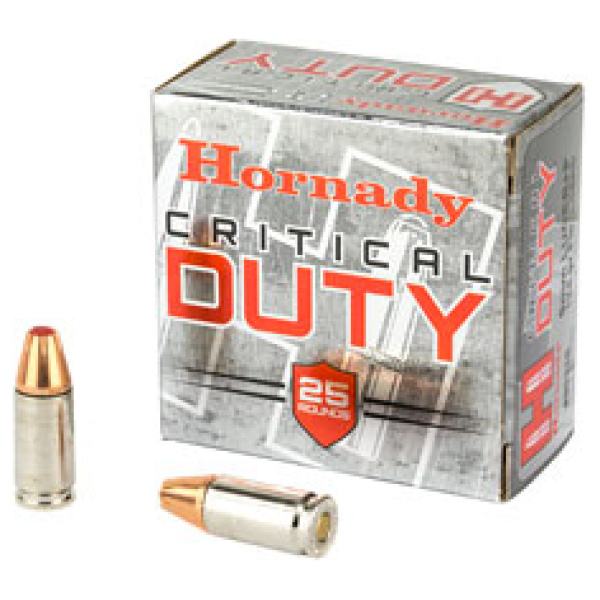 HRNDY 9MM+P 124GR CRT DUTY 25/250