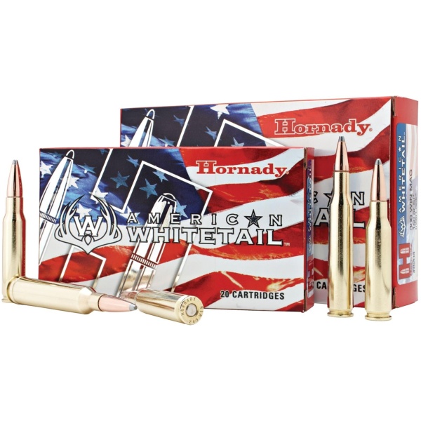 Hornady American Whitetail Rifle Ammunition 6.5 Creedmoor 129 gr. SP 2820 fps 20/ct