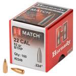 HRNDY MATCH 22CAL .224 52GR 100CT