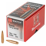 HRNDY MATCH 6MM .243 105GR 100CT