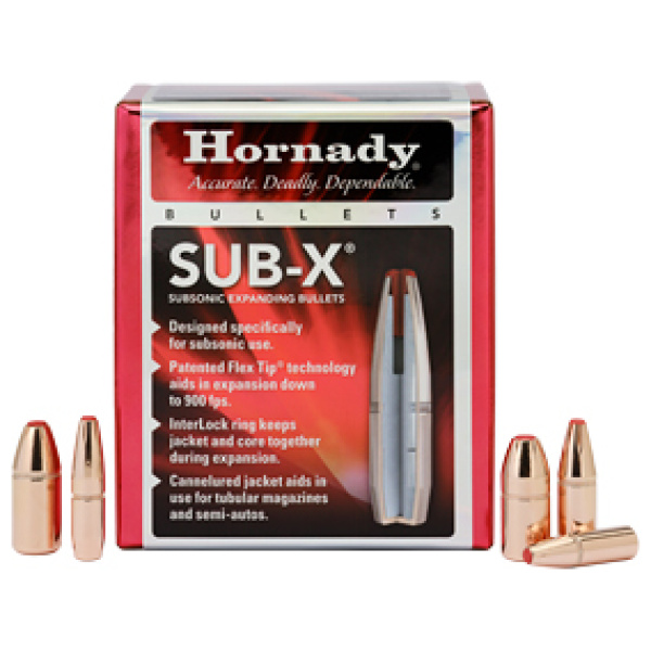 HRNDY SUB-X 30CAL .308 175GR 100CT