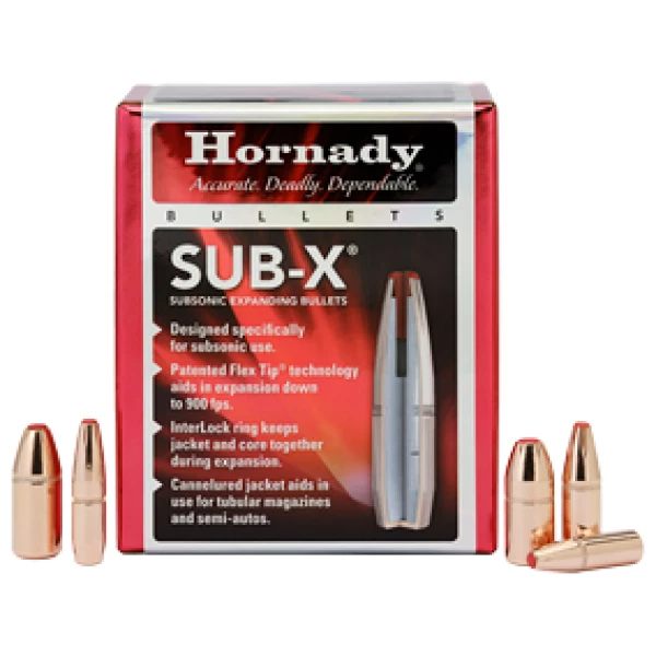 HRNDY SUB-X 30CAL .308 175GR 100CT