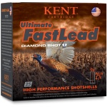 Kent Ultimate Fast Lead Shotshells 12 ga 2-3/4" 1-3/8oz 1475 fps #4 25/ct