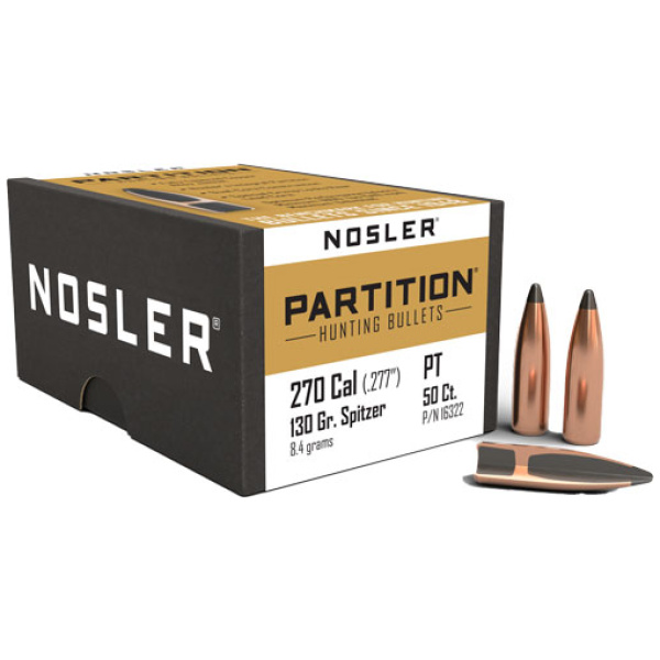 NOSLER BULLETS 270 CAL .277