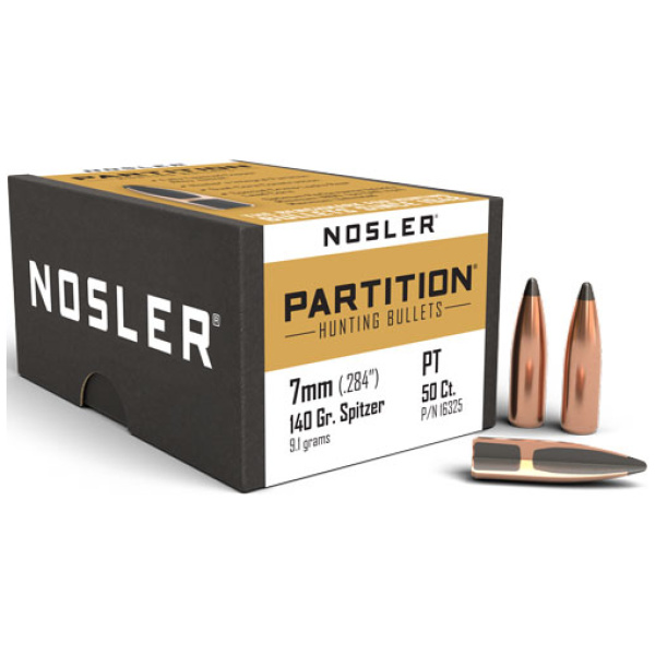 NOSLER BULLETS 7MM .284