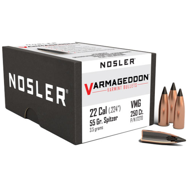 NOSLER BULLETS 22 CAL .224