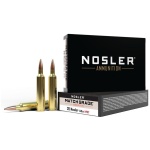 Nosler Match Grade Rifle Ammunition .26 Nosler 140gr CC 3300 fps 20/ct