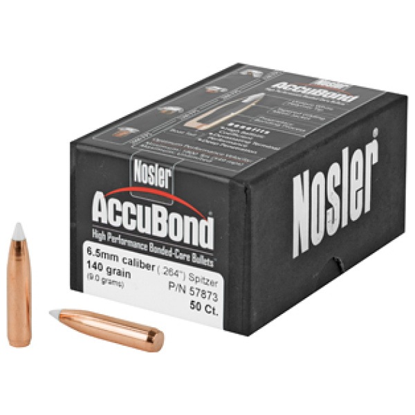 NOSLER 6.5MM 140GR ACCUBOND 50CT
