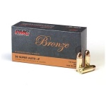 PMC Bronze Handgun Ammunition .38 Super +P 130 gr. FMJ 1100 fps 50/ct