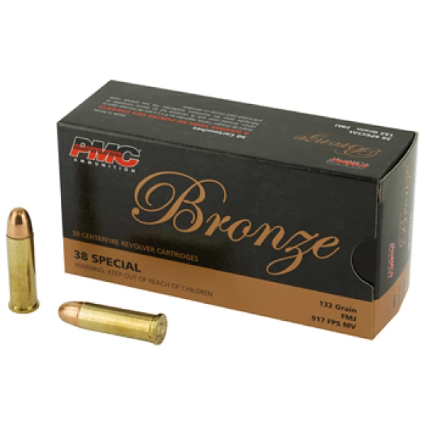 PMC BRNZ 38SPL 132GR FMJ 50/1000