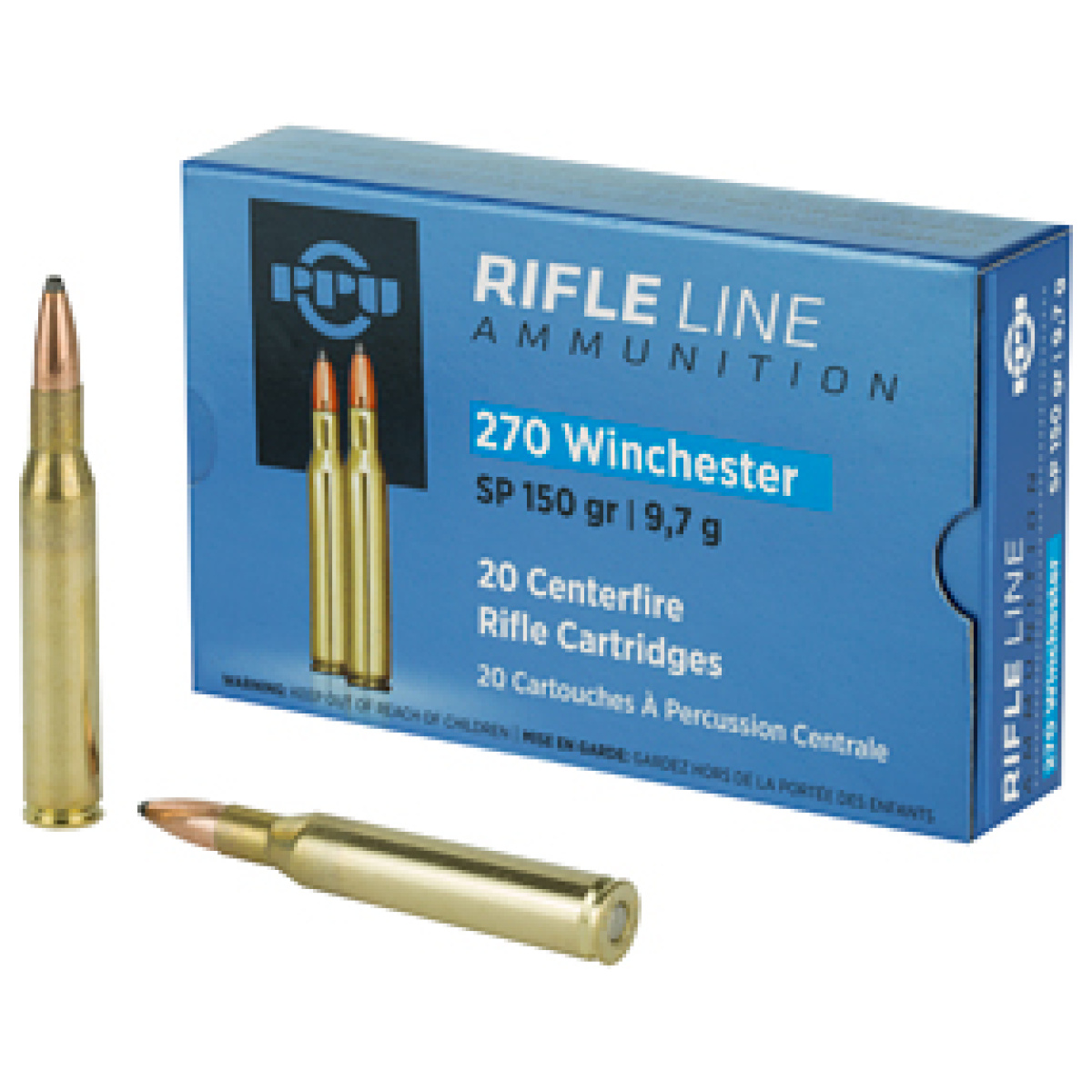 Ppupp2702_1. Jpg - ppu 270win sp 150gr 20/200 - ppupp2702 1