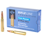 PPU 7MM MAUSER SP 139GR 20/200
