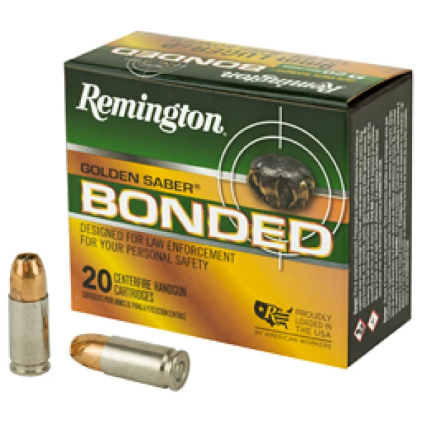 REM GOLDEN SBR 9MM 124GR 20/500