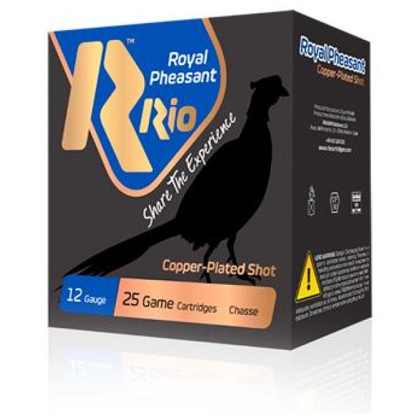 RIO Royal Pheasant Copper Shotshells 12ga 2-3/4" 1-1/4oz 1250 fps #6 25/ct