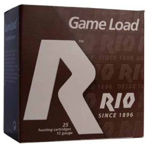 Rio Top Game HV 12 ga 2 3/4" 3 3/4 dr 1 1/4 oz #4 1330 fps 25/ct