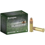 Remington Subsonic Rimfire Ammunition .22 LR 40 gr. HP 1050 fps 225/ct