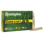 Remington Core-Lokt Rifle Ammunition .25-06 Rem 120 gr PSP 2990 fps 20/ct