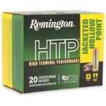 Remington HTP Handgun Ammunition .40 S&W 155 gr JHP 1205 fps 20/ct