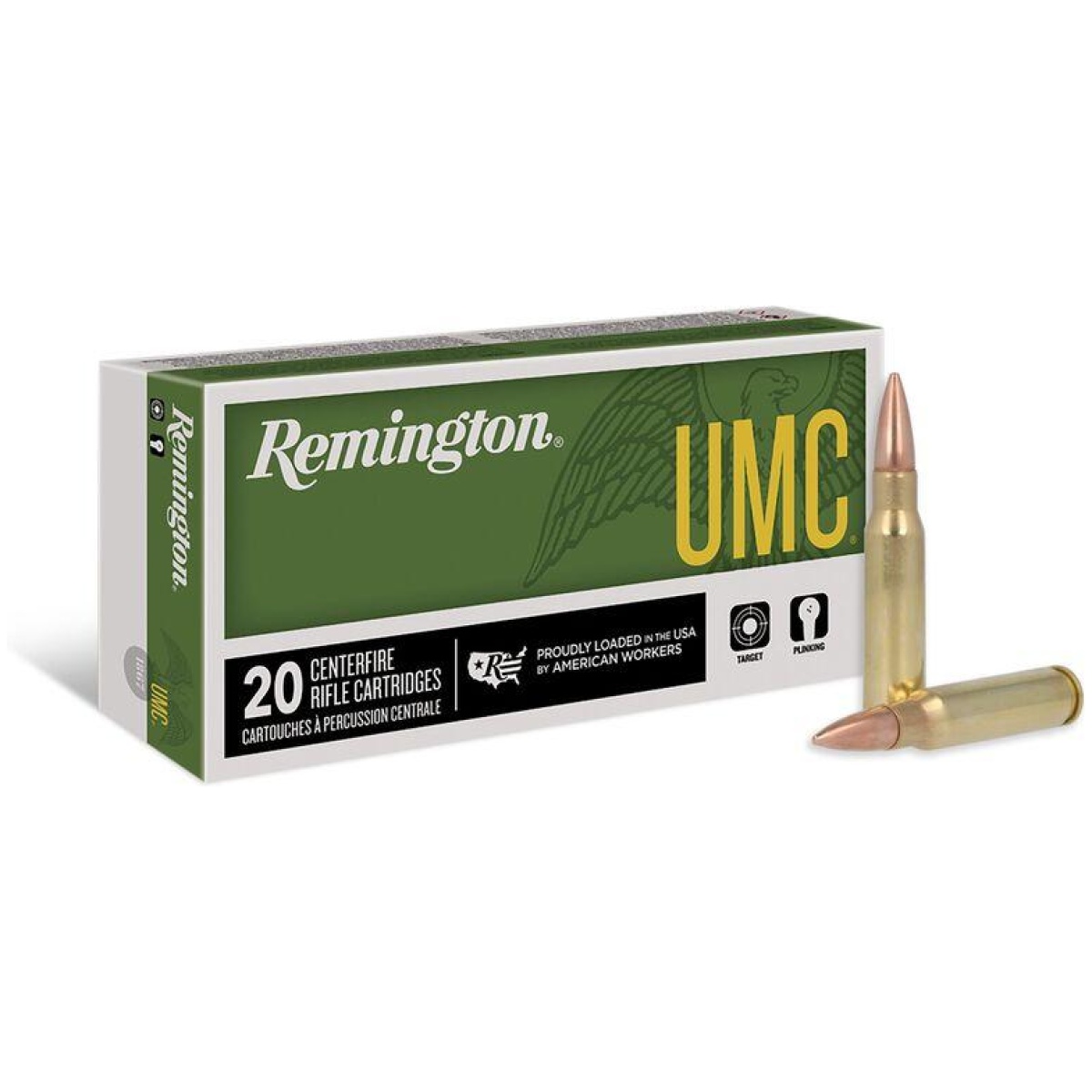 Rt23715-1. Jpg - remington umc rifle ammunition. 308 win 150 gr fmj 2820 fps 20/ct - rt23715 1