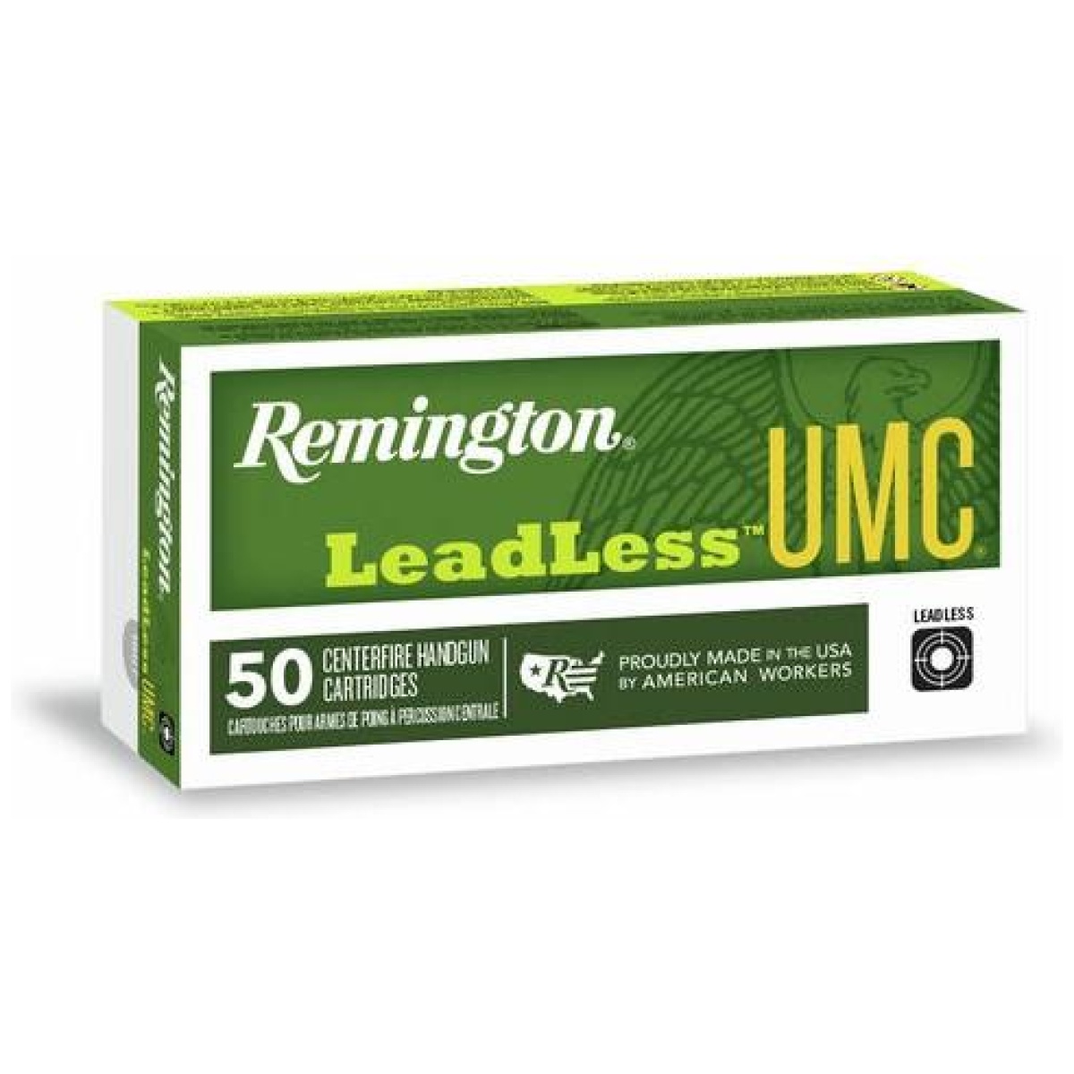 Remington umc handgun ammunition. 40 s&w 180 gr fneb 990 fps 50/ct - image 1