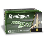 Remington Premier Match Rifle Ammunition .260 Rem 140gr OTMBT 2750 fps 20/ct